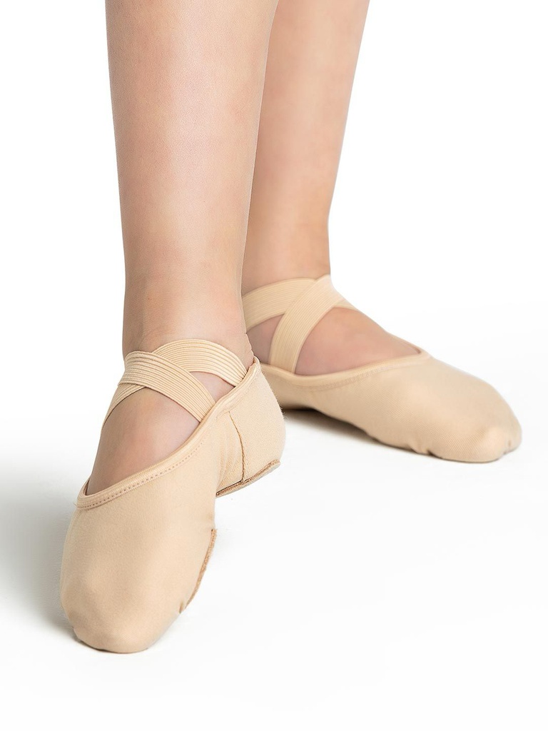 ZAPATILLA DE MEDIA PUNTA CAPEZIO, TELA, SUELA PARTIDA HANAMI 2037W